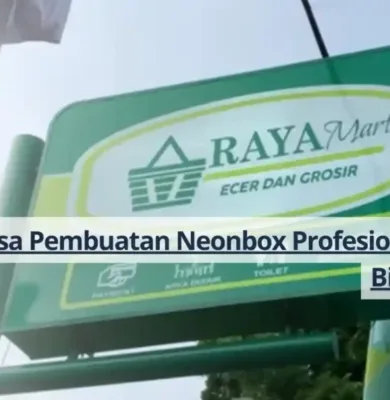 jasa pembuatan neonbox