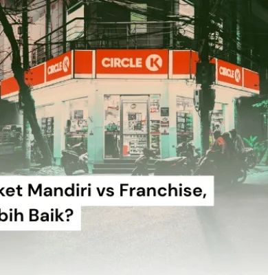 minimarket mandiri vs franchise