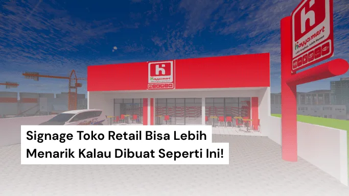 signage toko retail