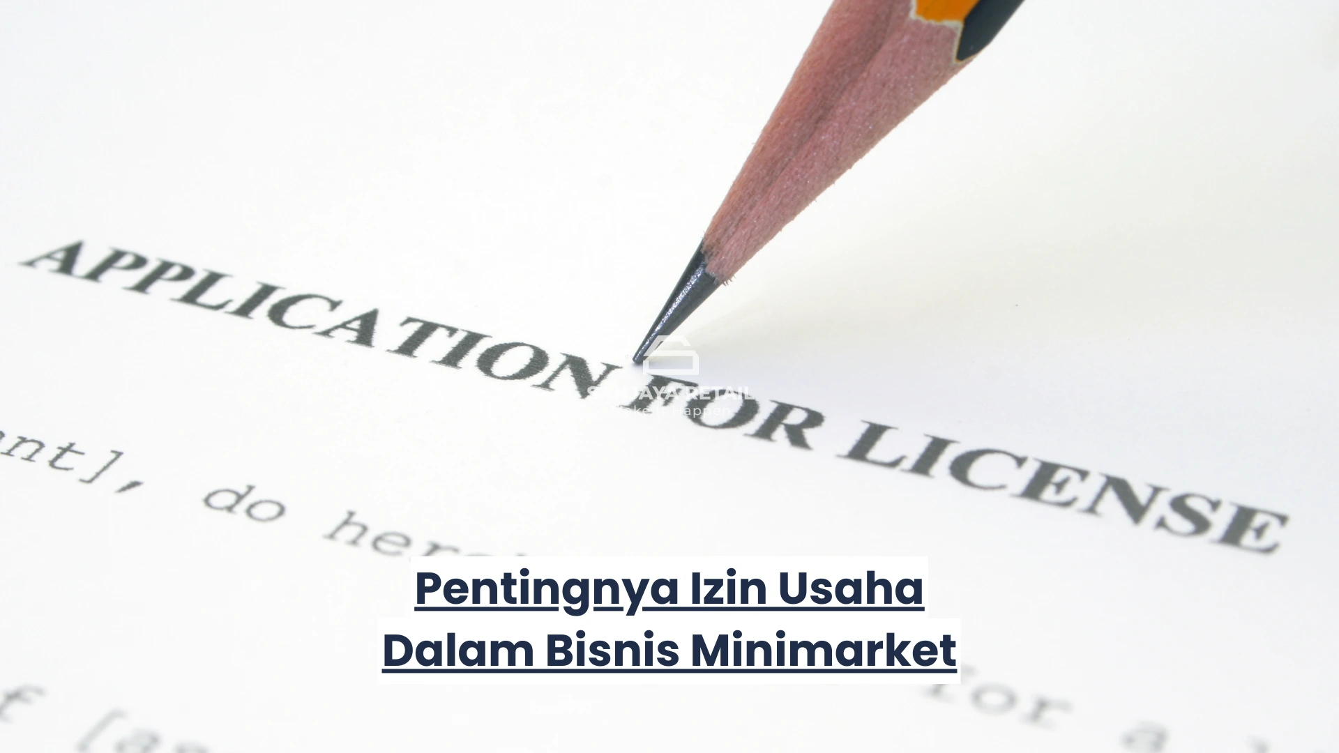 IZIN USAHA MINIMARKET