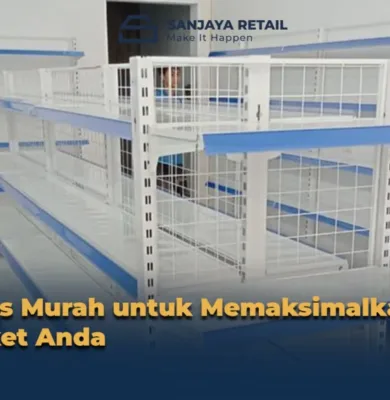 rak minimarket bekas
