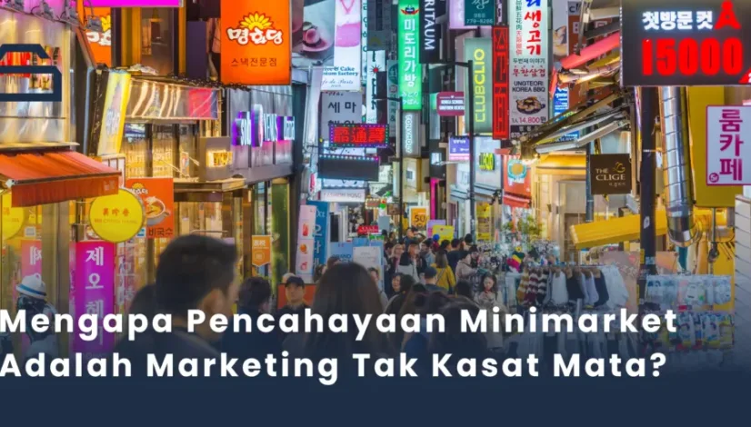 pencahayaan minimarket