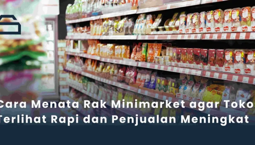 menata rak minimarket