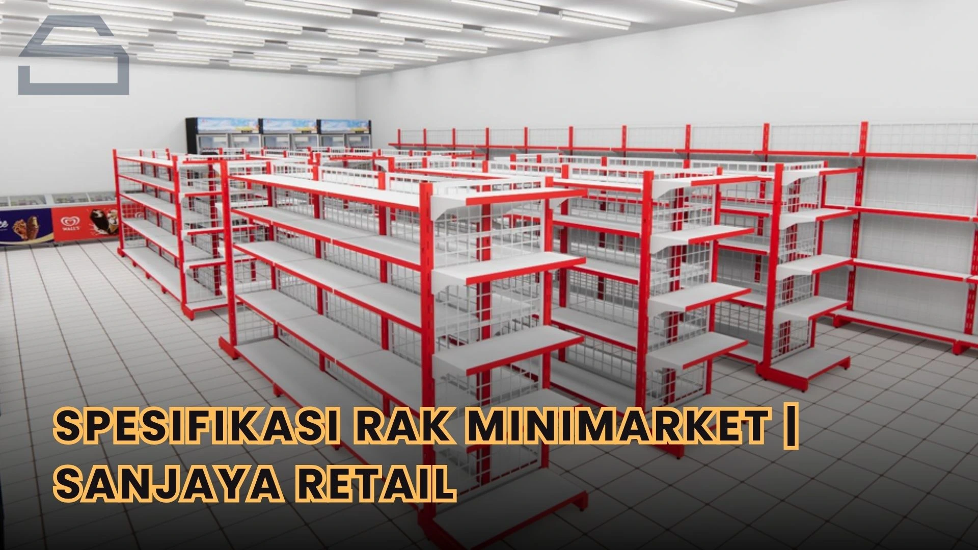spesifikasi rak minimarket